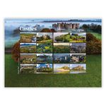 Castles Stamps Collector Sheet from Royal Mail