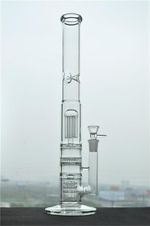 17" Glass Bong Big Glass Bongs Water Pipe 18.8mm Smoking Hookah Bongs Perc Bongs