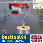 1450W Electric Hoist Heavy Object Lift Equipment With Wireless Remote Control