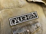 Premium Iron On Sew On Modern Rock Daughtry Embroidered Patch – 3 Sizes