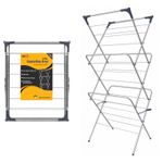 BH | 3 Tier Folding Clothes Airer  Space Saving  Clothes Towel Laundry Racks