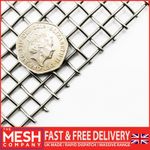 The Mesh Company 7mm Mesh  |  3 LPI x 1.6mm Wire, SS304 Heavy Duty