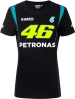 Valentino Rossi Women's T-Shirt VR46 MotoGP Yamaha Petronas Top - New