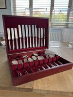 George Butler Sheffield Stainless Steel 44 Piece Cutlery Set