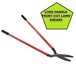 Long Lawn Shears Grass Cutting Border Edge Garden Pro Trimmer Teflon