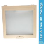 MPK Motorhome Rooflight Flynet Vent 400 x 400 Skylight White Campervan - 900048