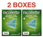 Nicorette Original Microtab 2mg Sublingual Tablets 2 x 100 Tablets EXP 2027