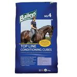 Baileys No.4 Top Line Conditioning Cubes Horse Feed 20KG - Barley-free