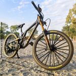 1:8 Bicycle Model Diecast Metal Finger Mountain Bike Racing-Collection Toy Gift