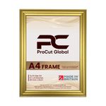 PROCUT Classic Gold A1 A2 A3 A4 A5  Picture Frames Poster Frames Photo Frame