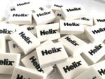 Helix Soft White Small Pencil Erasers Rubber School Art Drawing Maths Office