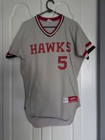Vintage 80s - RAWLINGS (R.T.Brown) - HAWKS Baseball Jersey - Size 40 Medium 