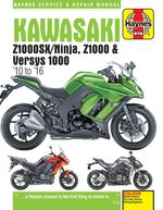 Kawasaki Z1000, Z1000SX & Versys (2010-2016) Haynes Repair Manual