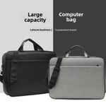 15.6/17 Inch Laptop Bag Handheld Business Shoulder Crossbody Bag Computer Bag