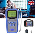 Dual Port Digital Manometer Gas Pressure Tester Differential Air Pressure Meter