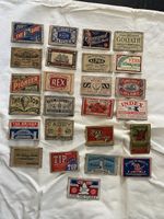 Match Box Covers 25 Total Most Made Of Thin Wood