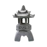 Pagoda Lantern Carved Decor Outdoor for Courtyard