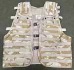 BRITISH ARMY DESERT DPM CAMOUFLAGE MOLLE LOAD BEARING TACTICAL ASSAULT VEST.