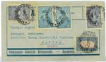 aa3019 - ARGENTINA - POSTAL HISTORY -  AIRMAIL COVER to ITALY  Aeropostale  1932
