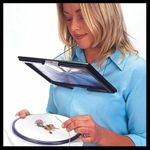Hands Free 3 x Magnifying Glass with LED Light, Neck Cord for Reading, Sewing