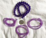 Purple Amethyst & Unknown Gemstones. Bought From Jewellery Maker