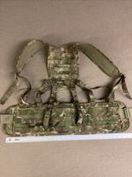 Dixies Corner MTP MOLLE Padded webbing Belt And Yoke Set Small Used