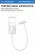 Nasal Aspirator | Snot Sucker | Nasal Pump Sinus Drainer | Manual Nose Cleaner