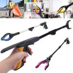Extension Tool Pick Up Reacher Gripper Claw Long Arm Handy Reach Grabber Trash