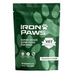 Iron Paws Human-Grade Superfood For Dogs, Premium Greens Powder Supplement