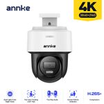 ANNKE PoE 4K Pan /Tilt IP Camera Full Color Night Vision Two-Way Audio H.265+