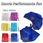 1xDance Worship Flags Metallic Semicircle Angel Wing Praise Flag Veil DanceProps