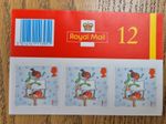 2001 GB 1st Class Christmas Stamps Booklet / Sheet - Complete and Mint