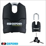 Oxford Hardcore XC13 motorbikes Padlock Rubber Scooter Disc Lock 11 mm Black