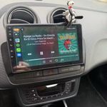 64G Apple Carplay For SEAT IBIZA 6J 2012-2015 Android 15 BT Car Stereo Radio GPS