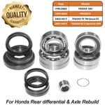 Rear Axle Bearing Seal Kit for Honda TRX 250 Recon TE TM ES, 250 EX X Sportrax