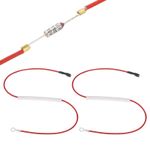 2Pcs 185°C 10A 250V Universal Rice Cooker Thermal Fuse Terminals