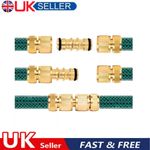 BLOSTM Brass Garden Hose Connector 6 Pack Tap ½” Fittings Quick Connect