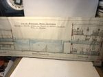 1918 City Birmingham Water Dept Original Engineering Drawing Whitacre Filtration