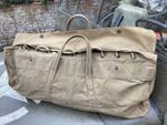 original 1943 dated british airborne ww2 or ATS canvas kit or parachute bag