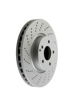 54634 Brake Disc x2 Front Fits Mercedes C-Class T-Model Coupe E-Class By Pagid