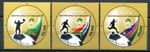 Zambia Zambia 2010 World Cup FIFA Word Cup SAPOA Soccer 1630-1632 MNH