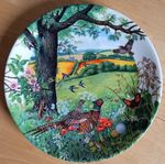 Wedgwood Decorative Plate Meadows & Wheatfields No 4255Y - 1987 21cm