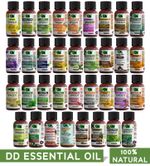 Essential Oils Aromatherapy Pure Essential Oil Fragrances Diffuser Burner VEGAN