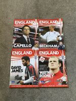 4 X 2008 England Programme Bundle vs USA, Czech Republic, Switzerland Kazakhstan