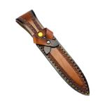 Heavy Duties Top Grains Leather Sheath Compacts Size Belt Hook For Easy Carrying