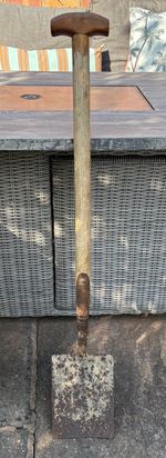 Vintage Elwell Ladies Garden Spade Digging Old Tools 97cm
