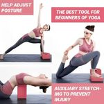 Yoga Block Workout Brick Pilates Foam Body Shaping Stretch Fitness Exercise Cube