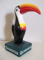 GUINNESS ADVERTISING TOUCAN BAR RESTAURANT PUB COUNTER DISPLAY VINTAGE DESIGN
