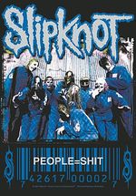 Slipknot People = S***  large fabric poster / flag   1100mm x 750mm