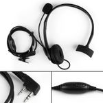 1x Overhead Headphone Headset For Kenwood Puxing Wouxun Baofeng 2-Way Radio GB